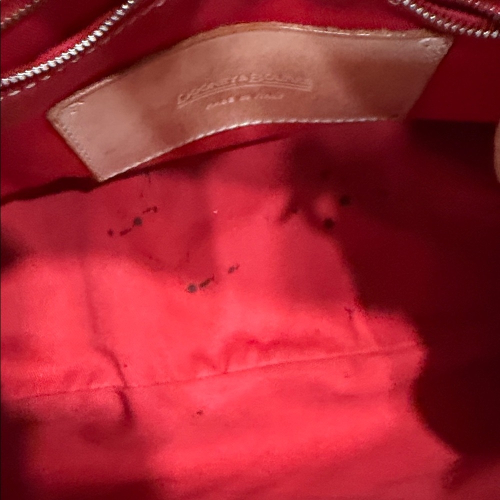 Rare vintage Dooney & Bourke Leather Handbag Made in Italy Satchel - Picture 9 of 14